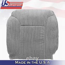 1995 to 1999 For GMC Sierra 2x Tops 2x Bottoms 2x Armrests Cloth Seat Cover Gray