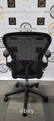1x Herman Miller Aeron Chair Fully Loaded B New Posture Fit (50 stock)