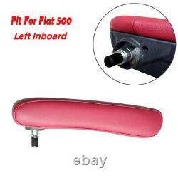 2x Front Seat Armrest Inboard Leather Fit Left Right For Fiat Pop c Lounge 16-19