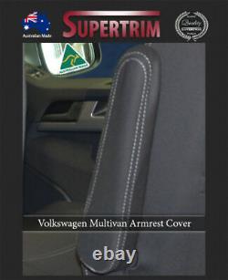 4 Armrest seat covers fit T6 Volkswagen Multivan (2015-Now) premium neoprene