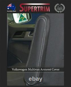 4 Armrest seat covers fit VW Multivan T5 (Dec 2004-Nov 2015) premium neoprene