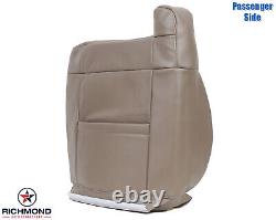 99-02 Chevy Silverado LT HD Z71 -Passenger Side Complete Leather Seat Covers Tan