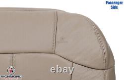 99-02 Chevy Silverado LT HD Z71 -Passenger Side Complete Leather Seat Covers Tan
