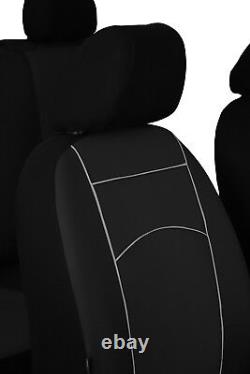 ARTIFICIAL LEATHER TAILORED SEAT COVERS FITS SUBARU FORESTER Mk5 2018 -2021