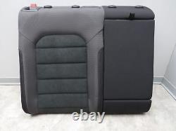 Alcantara Backrest Rear Bench Seat Right with Armrest VW Golf 7 5G