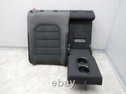 Alcantara Backrest Rear Bench Seat Right with Armrest VW Golf 7 5G