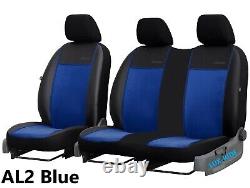 Art. Leather & Alicante Tailored Seat Covers Fits Nissan Nv400 Van 2016 2021