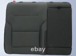 Backrest Back Rear Seat Right Armrest Fabric Black VW Golf 7 5G