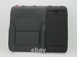 Backrest Back Rear Seat Right Armrest Fabric Black VW Golf 7 5G