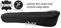 Black & Black 1x Driver Seat Armrest Leather Cover Fits Nissan Nv400 2010-2018