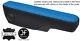 Black & Blue Leather 1x Driver Seat Armrest Cover Fits Ford Transit Mk6 00-06