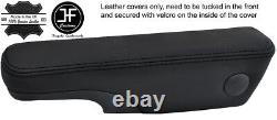 Black Stitch 1x Driver Seat Armrest Leather Cover Fits Ford Transit Mk6 00-06