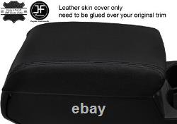 Black Stitch Armrest LID Real Leather Cover Fits Seat Ateca 2016-2019