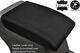 Black Stitching Armrest Lid Leather Cover Fits Vw Sharan Seat Alhambra 10-16