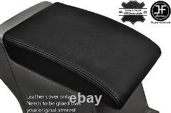 Black Stitching Armrest LID Leather Cover Fits Vw Sharan Seat Alhambra 10-16