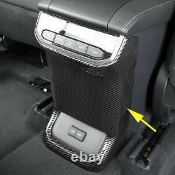 Car Rear Seat Armrest Air Vent Outlet Trim Decor Fit for Toyota Highlander