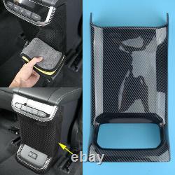 Car Rear Seat Armrest Air Vent Outlet Trim Decor Fit for Toyota Highlander ln