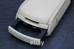 Centre Console Maserati Quattroporte Center Armrest Rear Seat Leather Avorio