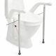 Etac Toilet Raised Toilet Seat Arms & Legs Rail Fittings For Top And Bottom Fix