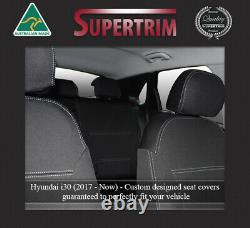 FRONT FB+MP + REAR (Armrest) Seat Cover Fit Hyundai i30 PD Neoprene Waterproof