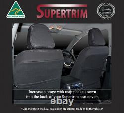 FRONT FB+MP + REAR (Armrest) Seat Cover Fit Toyota Camry Neoprene Waterproof