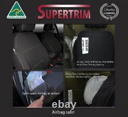 FRONT + REAR (Armrest) Seat Cover Fit Hyundai i30 PD Neoprene Waterproof