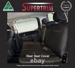 FRONT + REAR (Armrest) Seat Cover Fit Toyota Corolla Neoprene Waterproof
