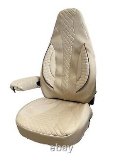 Fit Fiat Ducato motorhome seat covers 2 fronts, Golden Wafer MOS 004