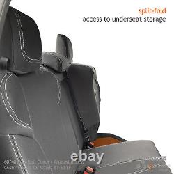 Fit Mazda BT-50 TF (Oct20-Now) Full-back FRONT & REAR Seat Covers+Armrest Access