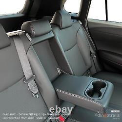 Fit Toyota Corolla Cross Atmos Petrol (Oct22) REAR Seat Cover + Armrest Access