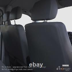 Fit Volkswagen VW Transporter T5 Standard BUCKET BENCH Seat Cover+Armrest Access