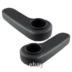 Fit for Golf Cart Black Rear Seat Arm Rest Cup Holder Bracket Get