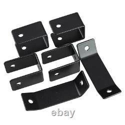 Fit for Golf Cart Black Rear Seat Arm Rest Cup Holder Bracket Get