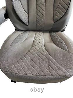 Fits Adria Twin Supreme 600SX Motorhome seat covers 2 fronts, Serenity1 MOS 004