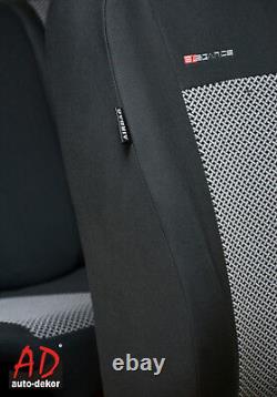 Fits For Skoda Rapid 2012-2019 Custom Made Seat Covers Without Armrest