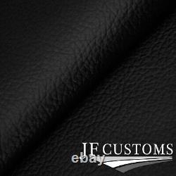 Fits Renault Master 2010-2018 Black Stitch 2x Seat Armrest Leather Cover
