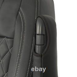 Fits Vw Transporter T6/t6.1 Shuttle Front Seat Covers Leatherette (2015 On) 1168