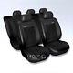 Fits For Golf V 5 Yr 2003-2009 With Armrest Measure Seat Covers Faux Black