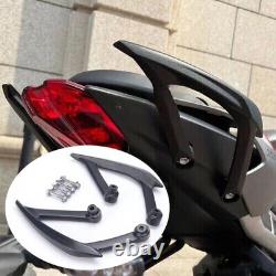 For Street Triple 765RS/R/S Rear Passenger Armrest Grab Seat Handle Bar Black