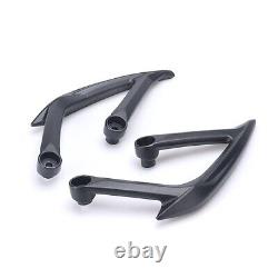 For Street Triple 765RS/R/S Rear Passenger Armrest Grab Seat Handle Bar Black