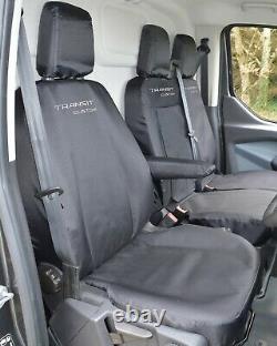 Ford Transit Custom EXTRA Heavy Duty 900d Tailored Seat Covers With Logos 2022