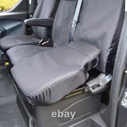 Ford Transit Custom EXTRA Heavy Duty 900d Tailored Seat Covers With Logos 2022