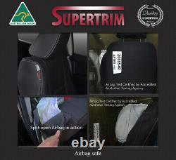 Front FB+Rear seat covers Armrest Access fit Honda CR-V premium waterproof