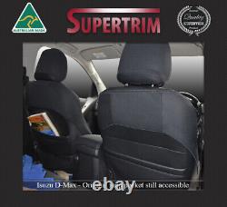 Front & Rear armrest seat covers fit Isuzu D-Max 2011-2020 neoprene waterproof