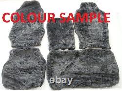 Grey Fur Seat Cover Fit Ford Courier+mazda Bravo 1999-2006, No Arm Rest