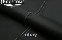 Grey Stitch 2x Front Door Armrest Leather Covers Fits Seat Leon 13-20 5 Door