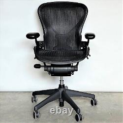 HERMAN MILLER Aeron Office Task Chair Posture-Fit Size B USA Made Ergonomic