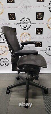Herman Miller Aeron Chair Fully Loaded B New Posture Fit (50 stock)