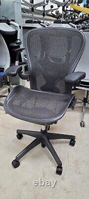 Herman Miller Aeron Chair Fully Loaded Size B, New Posture Fit and more 20 stock