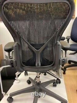 Herman Miller Aeron Flip Arm Task chair B fully spec inc posture fit